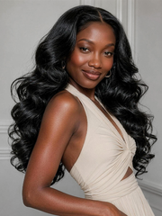 RawMagic Luxe Bundles - 1pc Raw Virgin Human Hair Body Wave 100% Unprocessed Natural Soft Shiny Long-Lasting Hair Extensions US Only