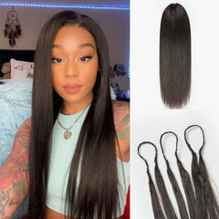 Readitress™ Pre-Separated Feather Crochet Human Hair for Miracle Knots Boho Braids | Silky Straight Protective Style (Free Gifts Included) - US Only
